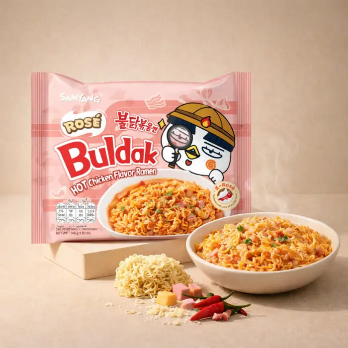 SAMYANG Buldak Ramen Rose Hot Chicken 140G