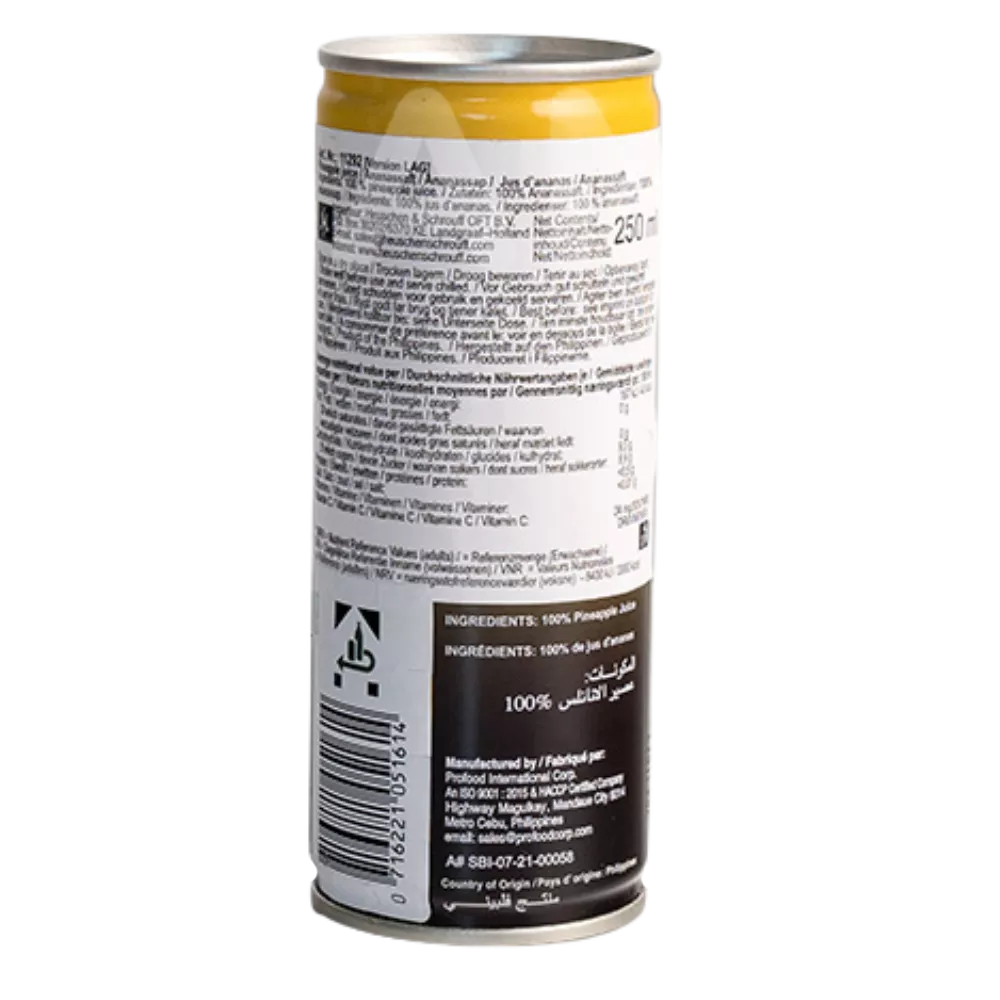 PHILIPPINE BRAND Ananasnektar Ds 250ML