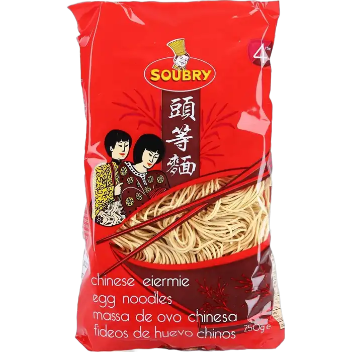 Nudeln chinesische Ei SOUBRY Pk 250g
