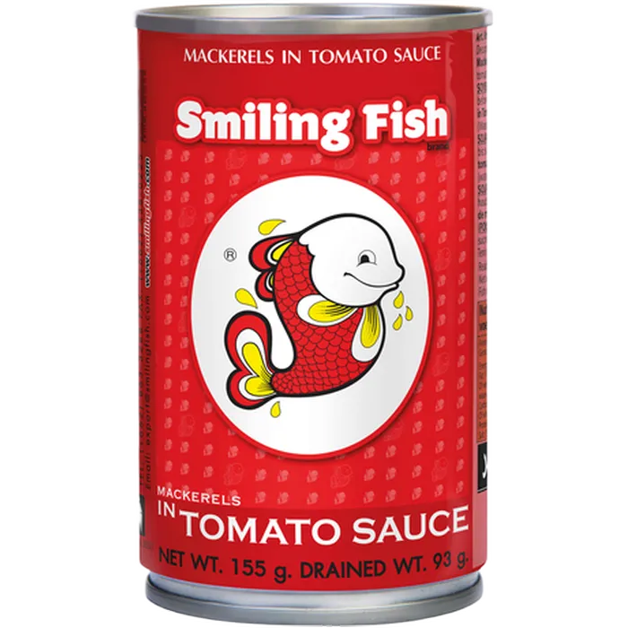 SMILING FISH Makrele in Tomatensauce 155G – Thai Fischkonserve