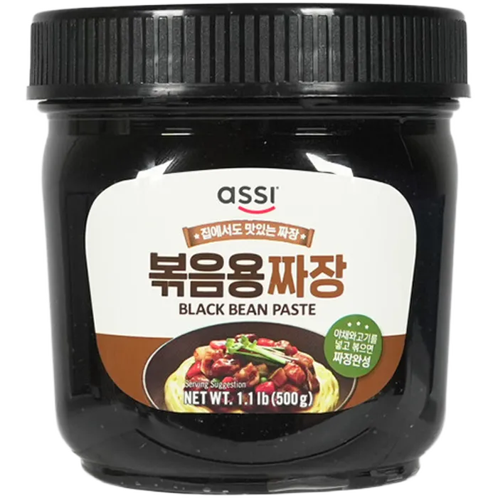 ASSI Black Bean Paste 500G – Koreanische schwarze Bohnenpaste