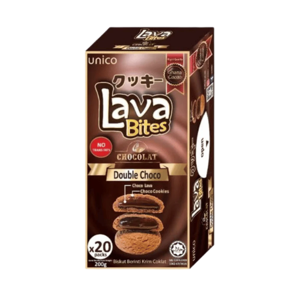 MY Lava Bites Cookies Double Choco 200G