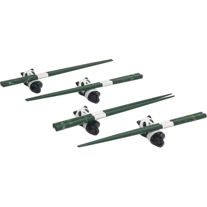 Chopsticks Set (4 Pers.) Panda