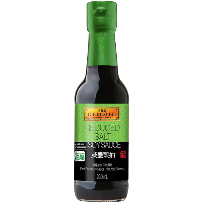 LKK Reduced Salt SoySauce weniger Salz VEGAN 250ML
