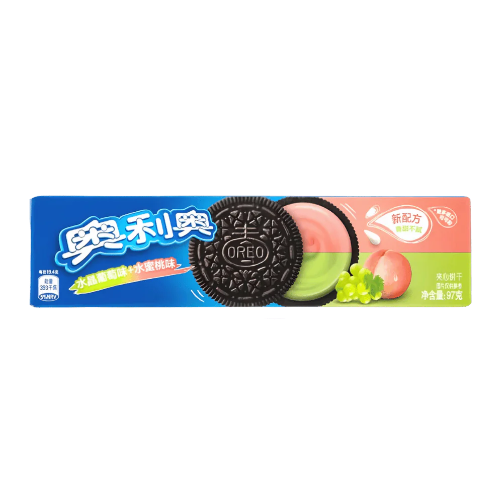 OREO Sandwich Biscuit Grape/Peach 97G