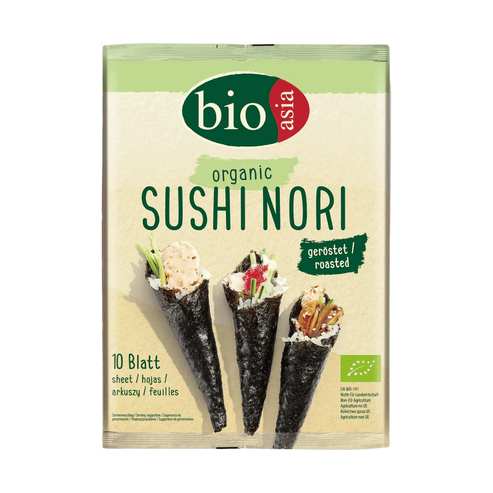 BIOASIA Organic Sushi Nori geröstet 25G