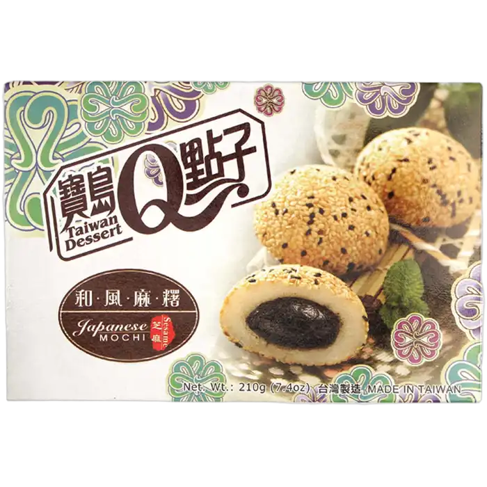 TW Q He Fong Mochi Sesam 210G