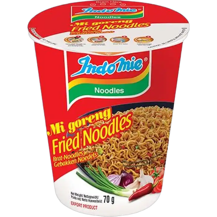 INDOMIE Instant Nudeln Mi Goreng Cup 70G