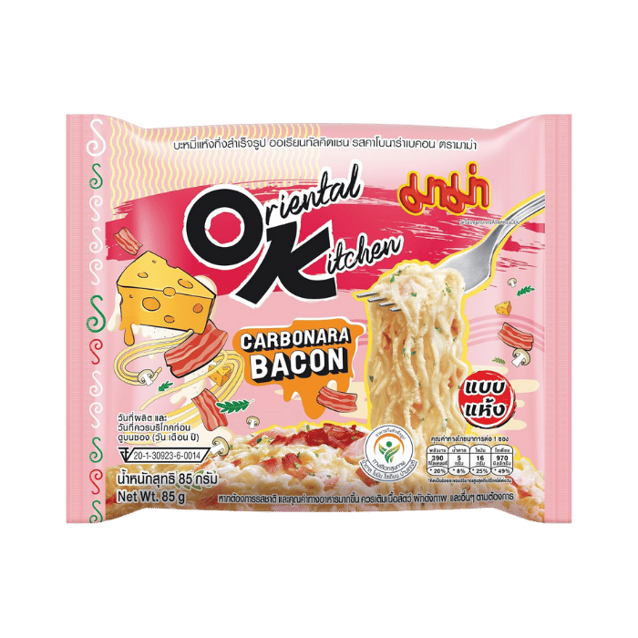 MAMA Instant Nudeln Carbonara Bacon 85G