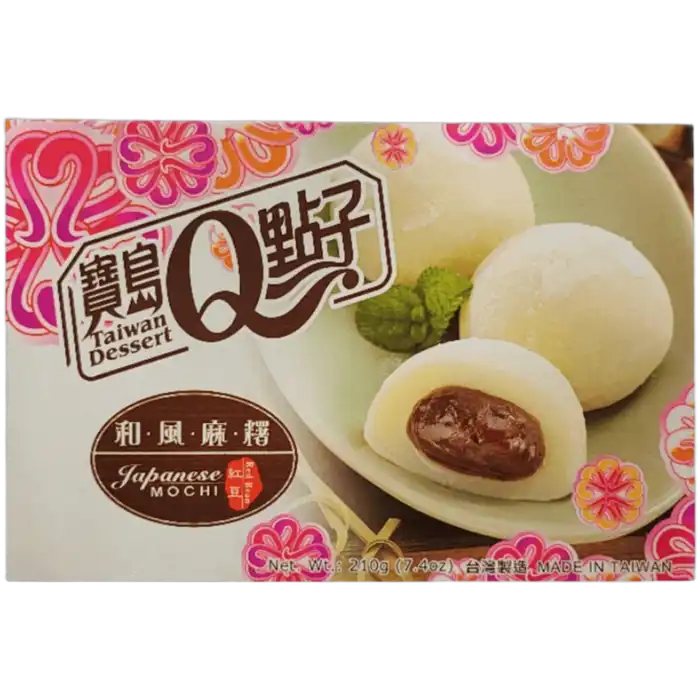TW Q He Fong Mochi Red Bean 210G