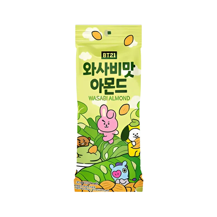 LINE FRIENDS BT21 Wasabi Almond 30G