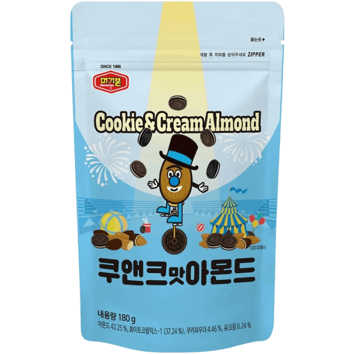 MURGERBON Cookie & Cream Mandeln 25G