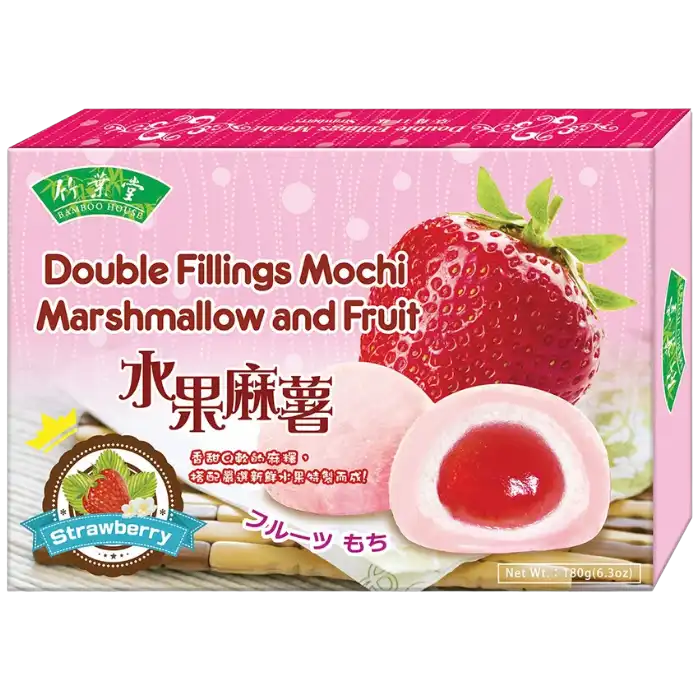 BAMBOO HOUSE Marshmallow Mochi Strawberry 180G