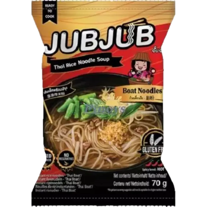 JUBJUB Inst. Reisnudeln Thai Boat 70G