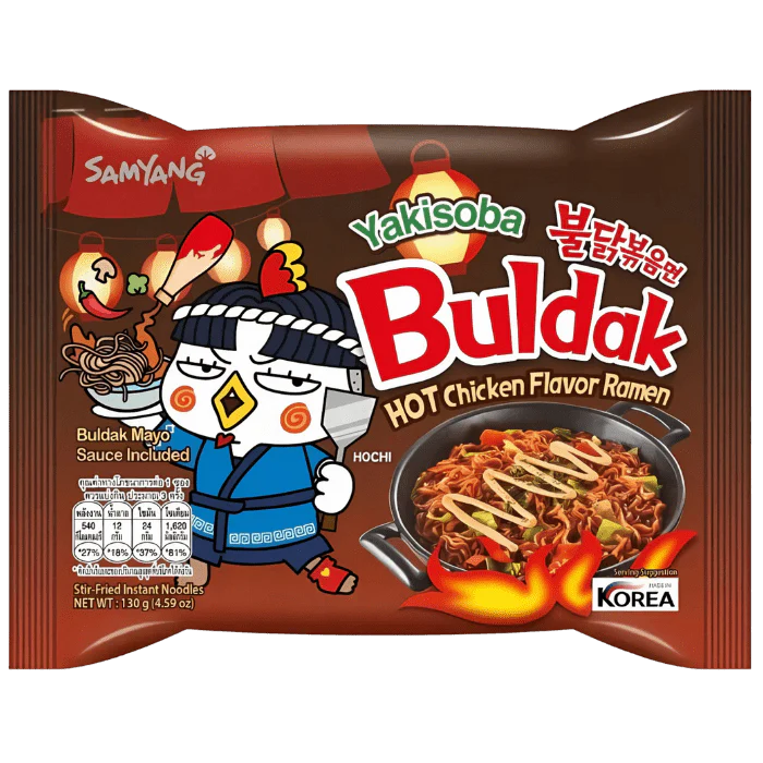 SAMYANG Buldak Ramen Hot Chicken Yakisoba 125G