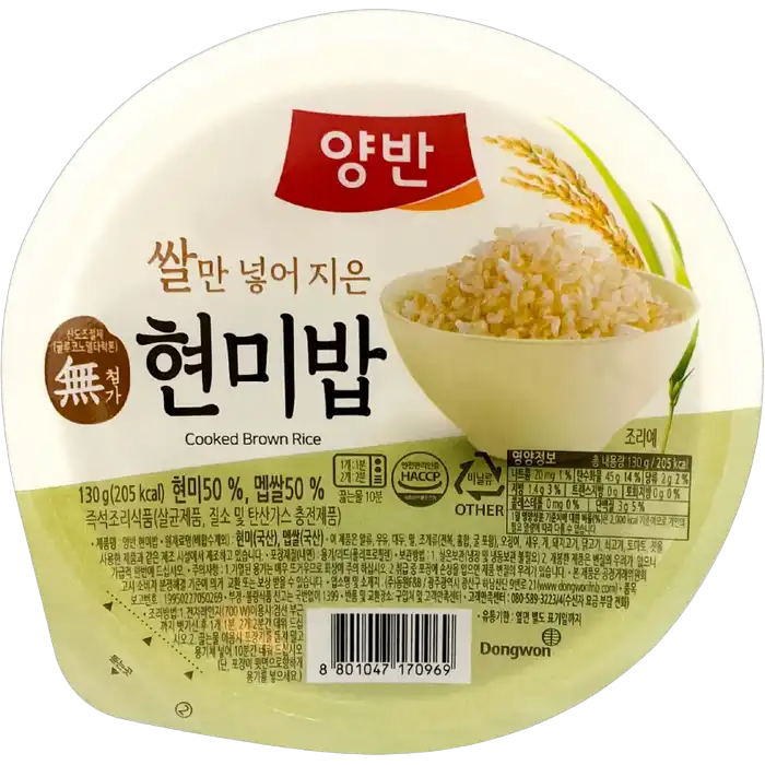 DONGWON Minutenreis Fertigreis braun 130g