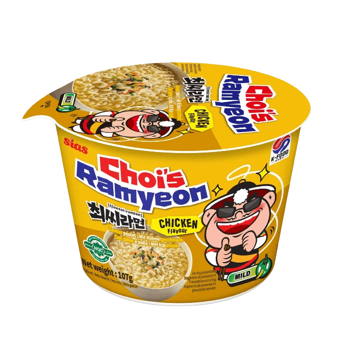 CHOI'S Instant Ramyeon Chicken Bowl 107G