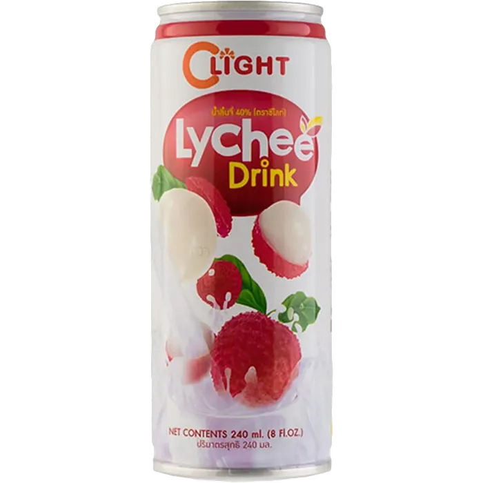 CLIGHT Lycheesaft 240ML Litschi Fruchtgetränk aus Thailand