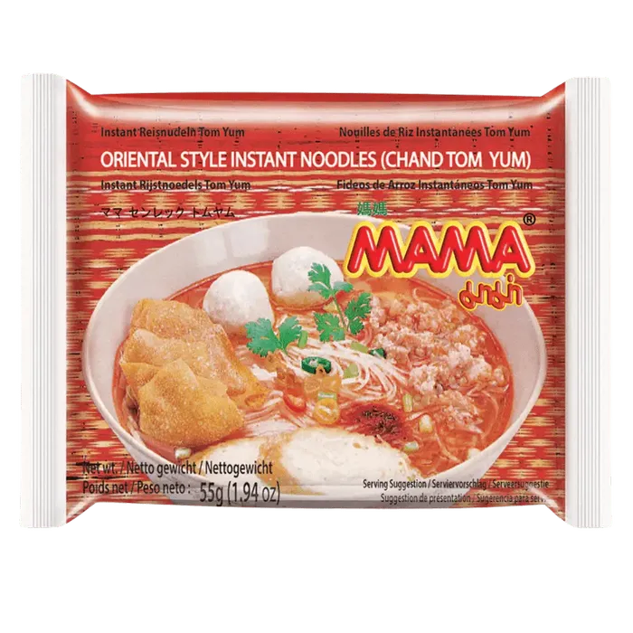 MAMA Oriental Style Shrimp Chand TomYum 55G Instant Reisnudeln Tom Yum