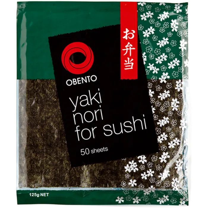OBENTO Yaki Nori für Sushi 125G – Geröstete Nori-Blätter