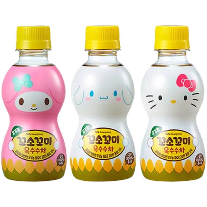 Kwangdong Sanrio Corn Teegetränk 200ML – Koreanisches Sanrio Getränk