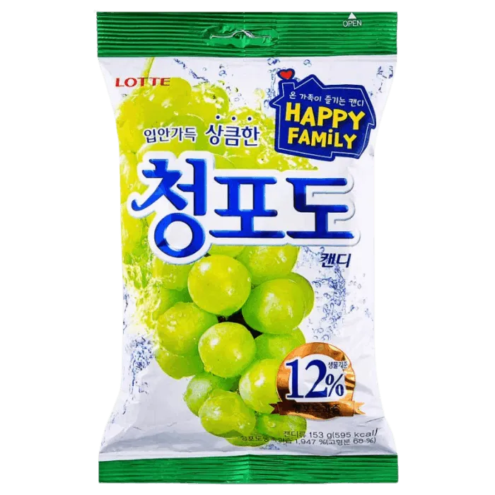 LOTTE Traubenbonbon 153g