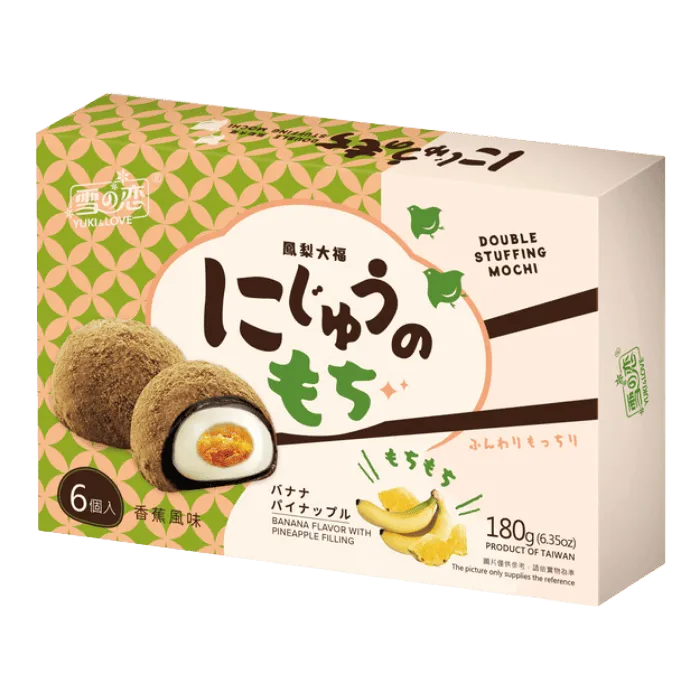 Y&L Ananas Bananen Mochi 180g