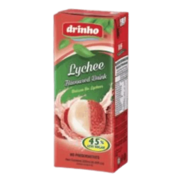 DRINHO Litschi Tetrapak 250ML Litschi Erfrischungsgetränk