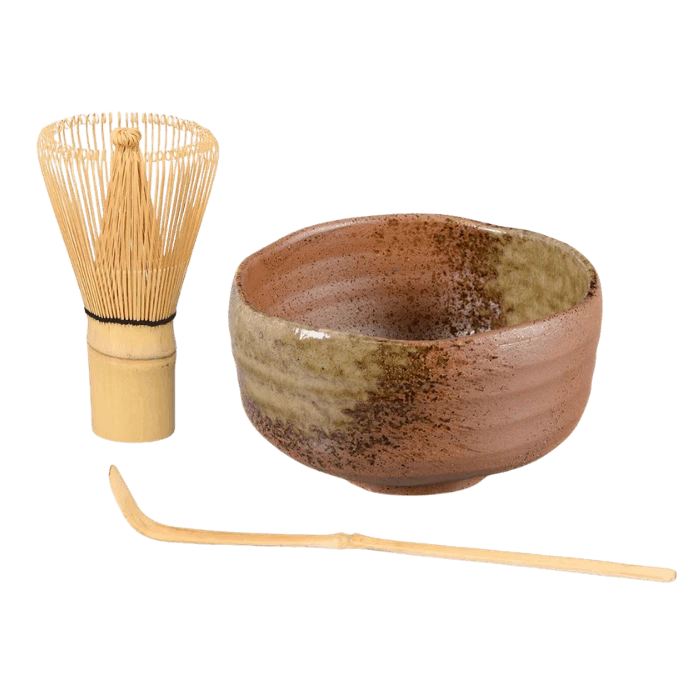 JADE TEMPLE Matcha Set braun