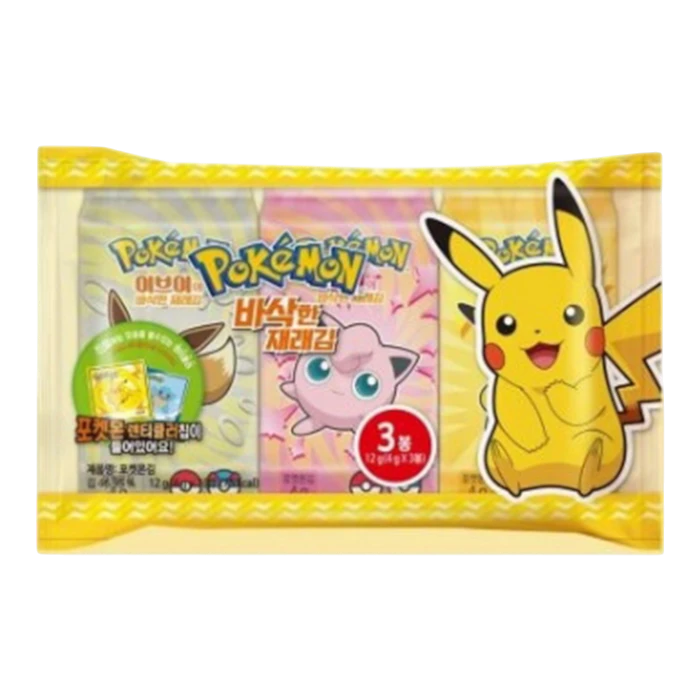 SGK Pokemon Seaweed 3p With Lenticular Card 12g