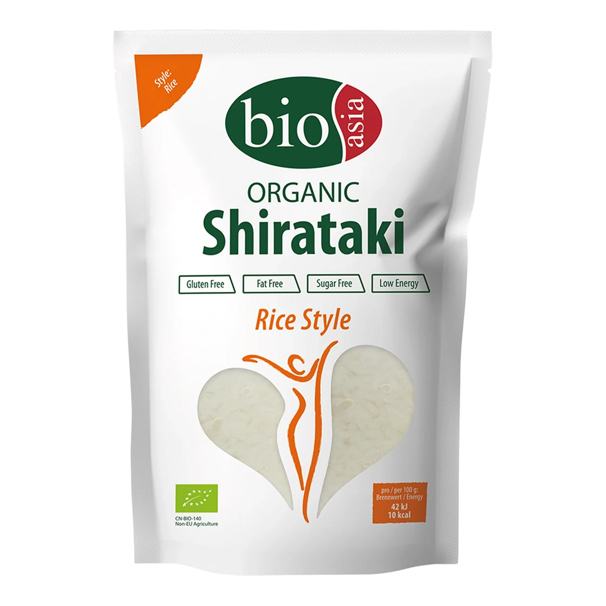 BIOASIA Organic Shirataki Rice Style 270G