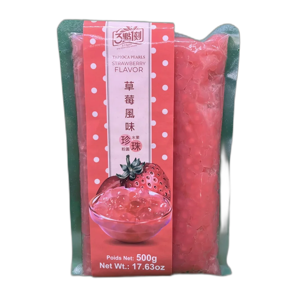 Tapioka Perlen Erdbeer Geschmack 500G