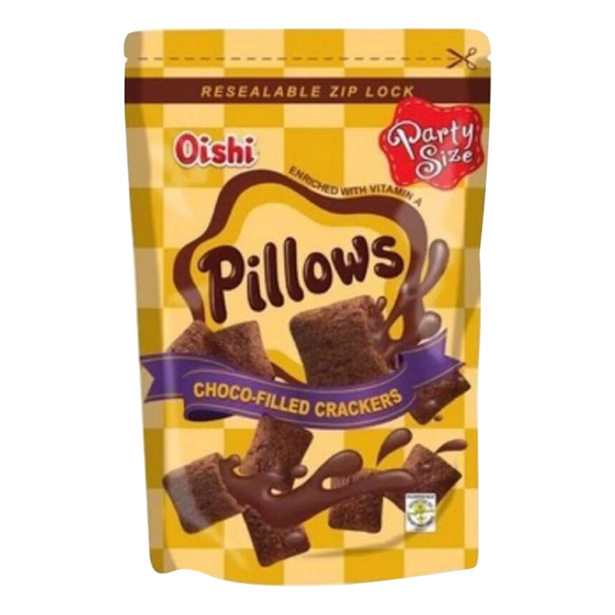 Pillows Choco-Filled Crackers 150g