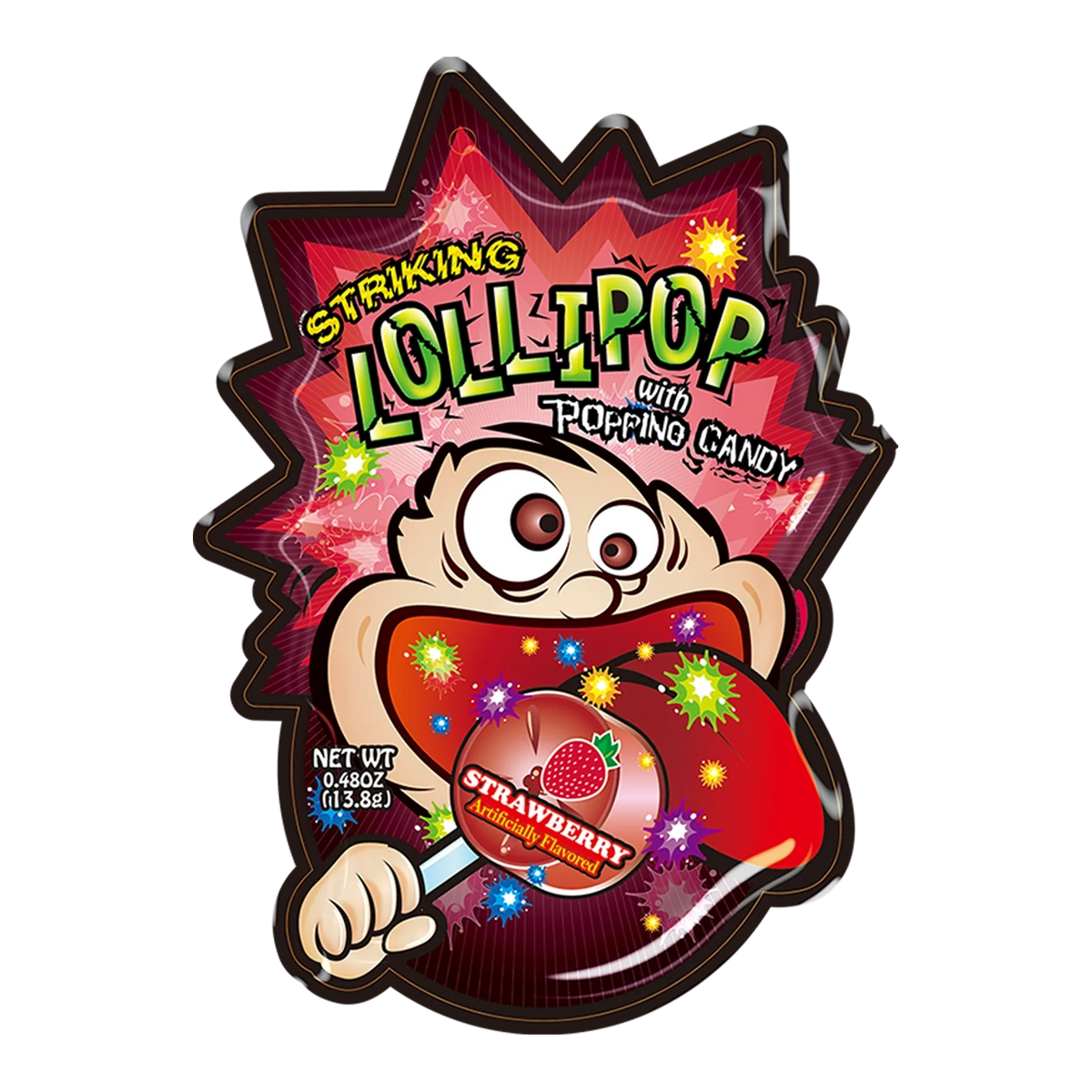 STRIKING Lollipop Popping C. Erdbeer 13,8g