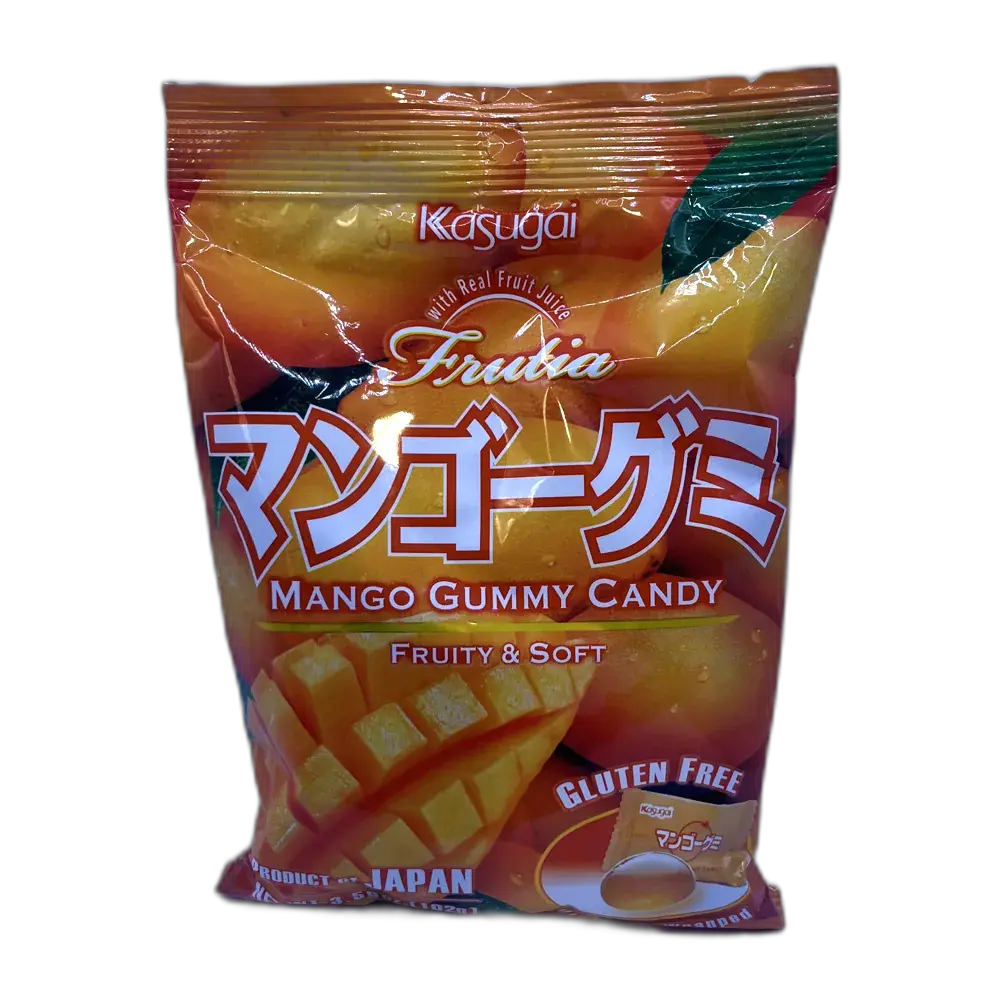 KASUGAI Fruchtgummi Mangogeschmack 102G