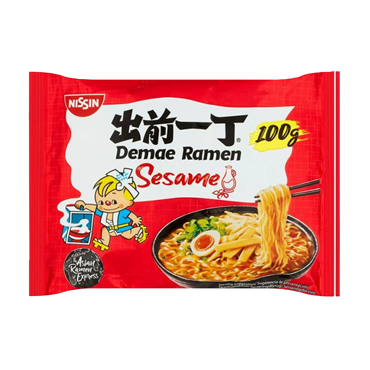 NISSIN Demae Ramen Sesame Flavor 100G