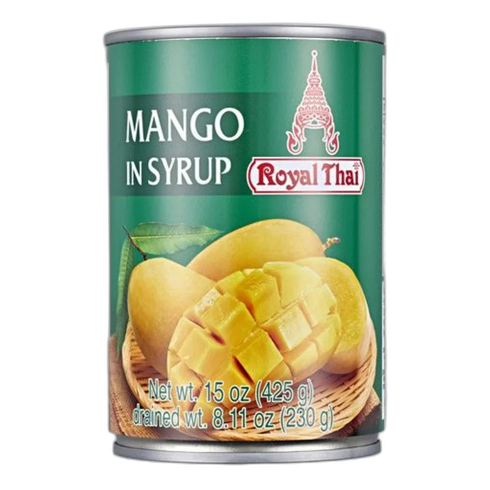 ROYAL THAI Mangoscheiben In Sirup 425G