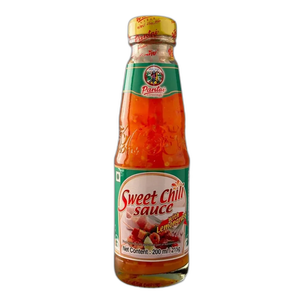PANTAI Sweet Chili Sauce mit Zitronengras 200ml – Thai-Dip & Marinade