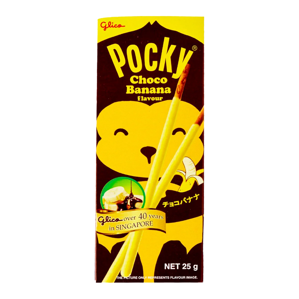 POCKY Biskuit Sticks Choco Banana 25G