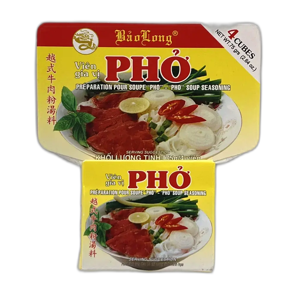 BAO LONG Po Bo Rind Bouillonwürfel 75G