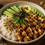 Crispy Asia Rice Bowl – Die perfekte Umami Bowl in nur 15 Minuten 🍚🔥