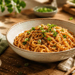 Cremige Erdnuss-Sesam-Nudeln: Das virale Asia-Rezept in nur 15 Minuten 🍜🥜