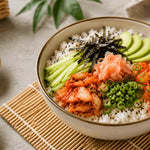 Homemade Sushi Bowl mit Kimchi & Asia Toppings 🍣🍜