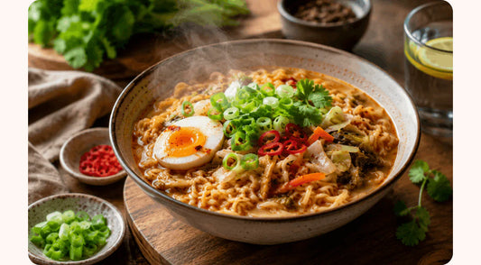 Umami Tom Yum Ramen Bowl 🍜