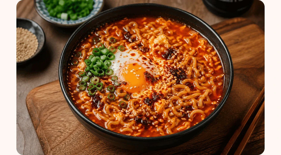 Korean Spicy Ramen – Dein schnelles 8-Minuten Rezept für echten Korea-Flavor 🍜