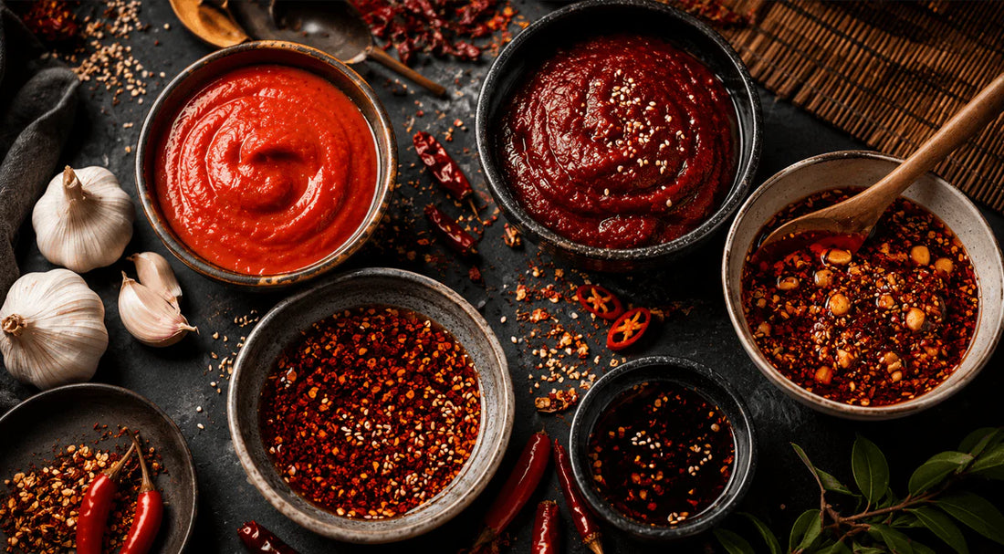Die schärfsten Asia-Saucen im Vergleich – Welche Sauce passt zu deinem Schärfelevel? 🌶️