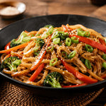 Teriyaki Udon Pfanne – Schnelles Rezept mit Udon-Nudeln in nur 15 Minuten