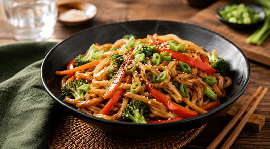Teriyaki Udon Pfanne – Schnelles Rezept mit Udon-Nudeln in nur 15 Minuten
