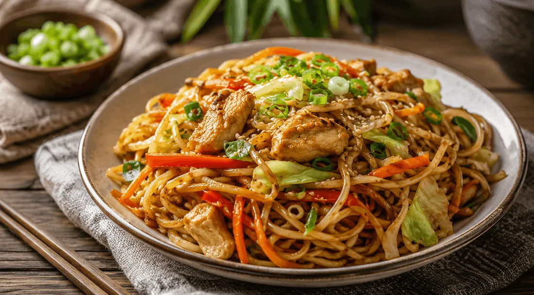 Yakisoba-Nudelpfanne – Das einfache Rezept für japanische gebratene Nudeln