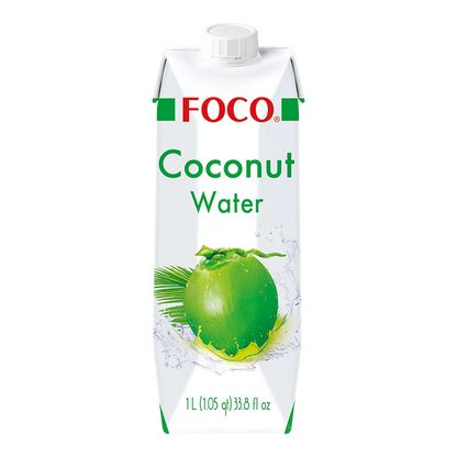 FOCO Kokoswasser pur 100% natürlich 1000ml